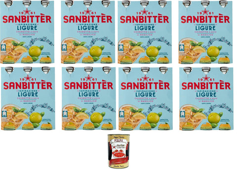Italian Gourmet Getränke, Kaffee & Tee Sanbittèr Inspirazione Ligure chinotto e note di basilico Ligurisch inspirierter Chinotto und Noten von Basilikum 24x 20cl+ Italian Gourmet polpa 400g 8032804040014