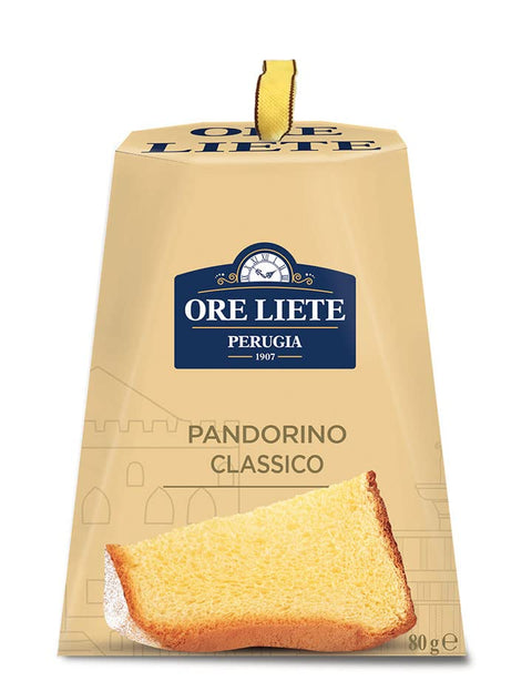 Italian Gourmet Halva Ore Liete Perugia 1907 Pandorino classico Astuccio klassisches Pandorino-Gehäuse 10x80gr + Italian Gourmet polpa 400g 8032804040014