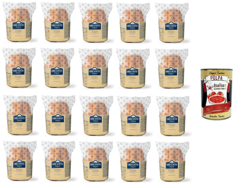 Italian Gourmet Halva Ore Liete Perugia 1907 Pandorino classico Celofan klassisches Pandorino-Celofan 20x80gr + Italian Gourmet polpa 400g 8032804040014