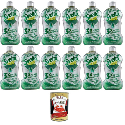 Svelto Piatti a Mano Concentrato Limone Handgemachte Gerichte mit Zitronenkonzentrat 12x500 ml italienisch Original