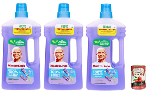 Mastrolindo Pavimenti Lavanda 930 ml 3x italienisch Original Pastasauce + gratis pelati 400 g