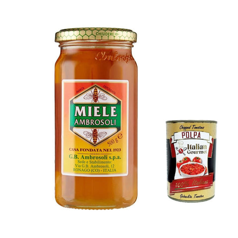 Ambrosoli Miscela Di Miele Di Fiori MILLEFIORI, Millefiori Blumenhonig Mischung 500 G italienisch Original