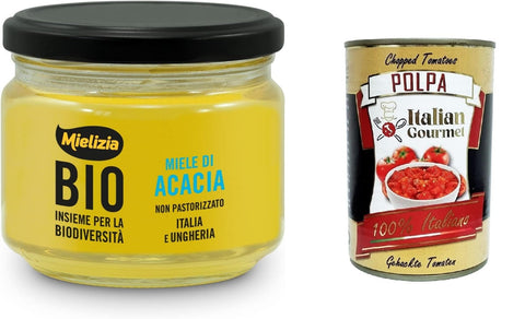 Mielizia Miele Di Acacia Non pastorizzato Unpasteurisierter Akazienhonig 300 gr italienisch Original