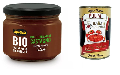 Mielizia Miele Italiano di Castagno Non pastorizzato Unpasteurisierter italienischer Kastanienhonig 1x300g Original italienisch Aufstrich