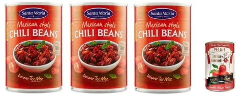 Santa Maria Mexikanische Bohnen 410 gr Hülsenfrüchte & Bohnen italienisch Original