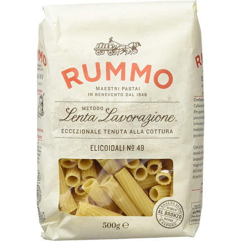 Rummo Elicoidali N. 49 Hartweizengrieß Pasta Italienische Nudeln Packung 10x500g Original italienisch