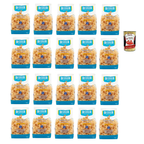 De Cecco Le Specialità Calamarata N°129 100% Italienisch Pasta Nudeln 20x500 g italienisch Original + kostenlos Polpa 400 g