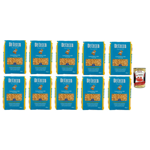 De Cecco Lumachine N°180, 100% Italienisch Pasta Nudeln 10x 500 g Internationale Nudeln Original