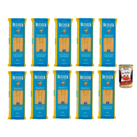 De Cecco Mezza Zita N°17 100% Italienisch pasta Nudeln 10x 500 g Internationale Nudeln Original