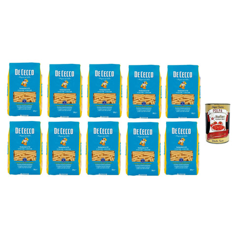 De Cecco Sedanini N°61 100% Italienisch Pasta Nudeln 10x500 g italienisch Original + kostenlos Polpa 400 g