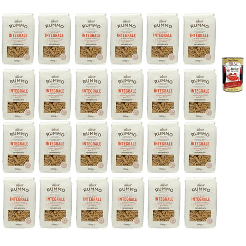 Rummo Pasta Mista Integrale N°74, Vollkornnudeln Nudeln Vollkorn Italienische Pasta 24x500g Original italienisch