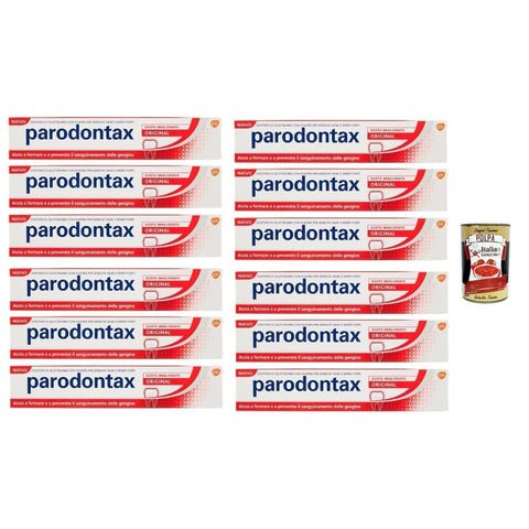 Dentifricio Original Zahnpasta für gesundes Zahnfleisch und starke Zähne 12x75ml Original italienisch