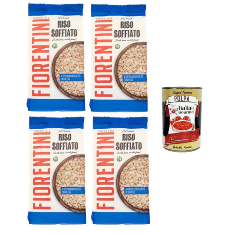 Fiorentini i Cereali Riso Soffiato Puffreis Müsli 4x125 g Kaltes Müsli italienisch Original