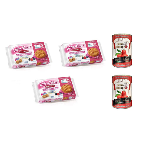 Balocco Vita kekse mit Reis und Rote Früchte biscuits cookies 3x 280g italienisch Original