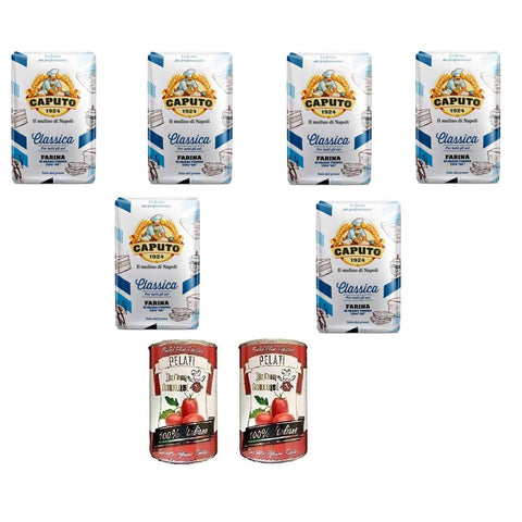 Molino Caputo Farina Classica per Pizza Napoli Pizzamehl Pizza Mehl 6x1kg Original italienisch Zutat