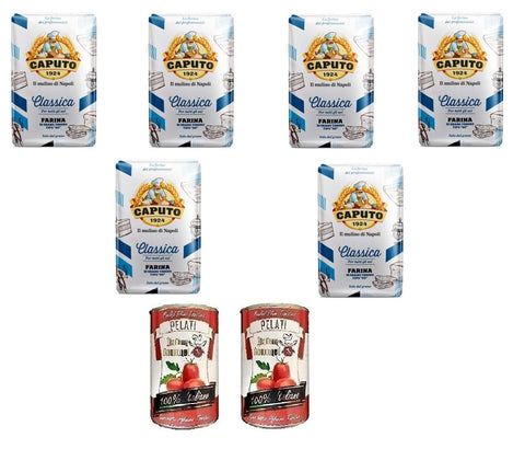 Molino Caputo Farina Classica per Pizza Napoli Pizzamehl Pizza Mehl 6x1kg Original italienisch Zutat