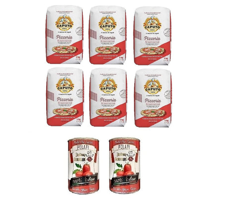Molino Caputo Farina Pizzeria per Pizza Napoli Pizzamehl Pizza Mehl 6x1kg Original italienisch Zutat