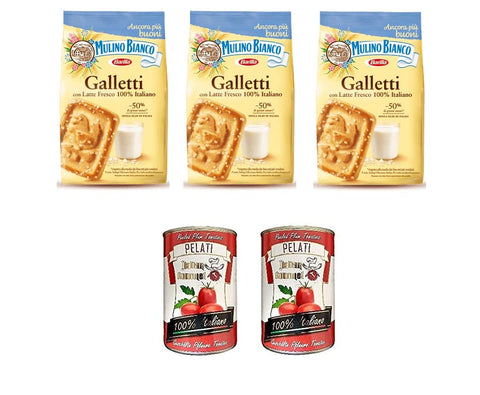 Mulino Bianco Kekse Galletti Italien biscuits cookies 3x350g Original italienisch