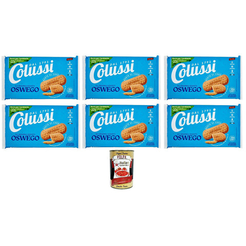 Colussi Gli originali biscotti OSVEGO Die originalen OSVEGO Kekse 6x500g Original italienisch