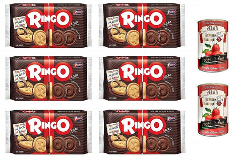 Pavesi Kekse Ringo Kuchen mit Kakao 6 a snack pack cookies riegel 6x330g Original italienisch