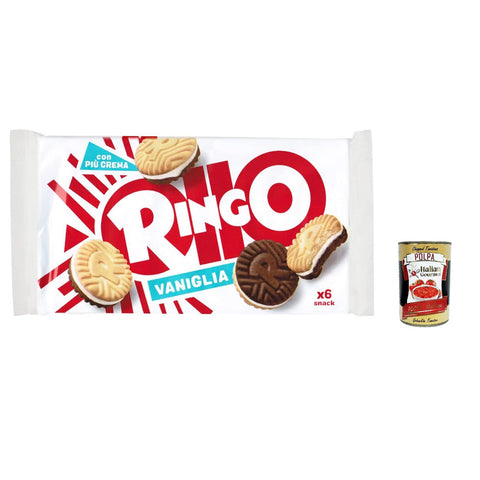 Pavesi Ringo Vaniglia Vanille Kekse Biscuits Cookies Familienpaket 6x330g Original italienisch