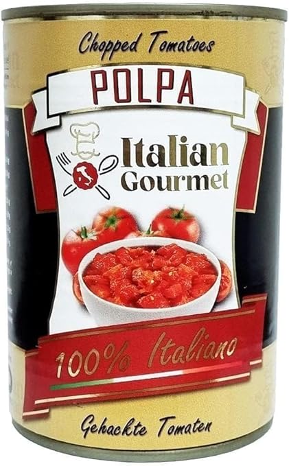 Italian Gourmet Kekse Kinder Kornetti Crema al Latte, Croissant mit Milchcremefüllung, 270g, 12er Pack (72 Stück)+ Italian Gourmet Polpa 400 g 8000500457672