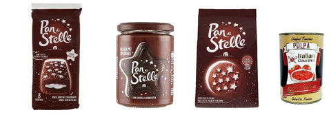 Mulino Bianco Pan di Stelle Testset Frühstück Haselnuss Streichfähige Creme, Kekse, Kuchen italienisch Original