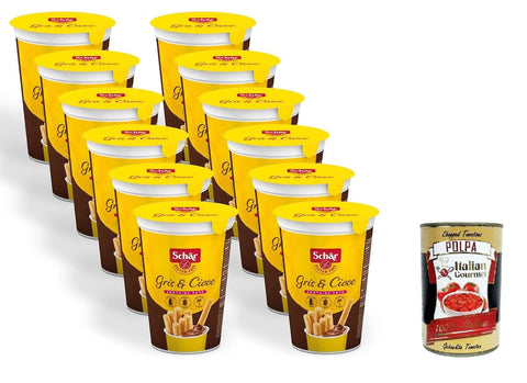 Schär Gris & Ciocc Grissini & Schokocreme 12x 52g italienisch Original
