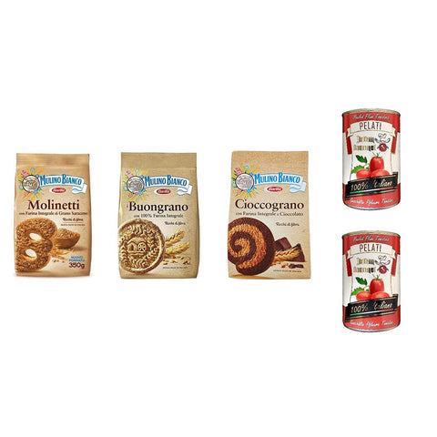 Mulino Bianco TESTPAKET kekse 100% Vollkorn biscuits cookies 3x350g Original italienisch