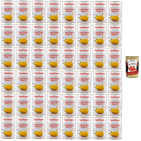 La Fiammante Il Datterino giallo Gelber Datterino 48x400 g Kirschtomaten italienisch Original