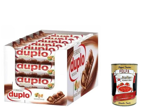 Ferrero Duplo Nocciolato Haselnuss Schokoriegel Scholade bar 26 g Knabberartikel italienisch Original