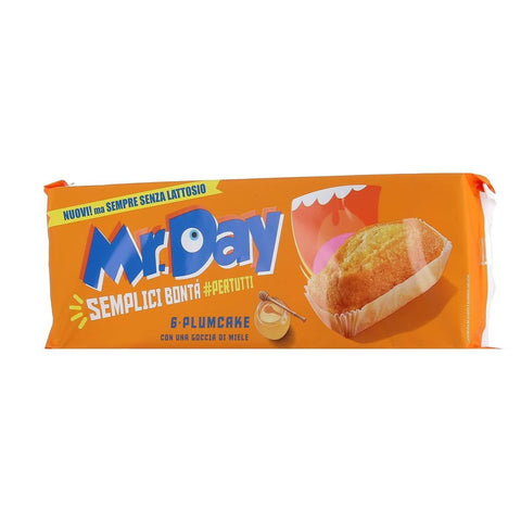 Mr. Day plumcake con yogurt magro mit Pflaumenkuchen mit Magerjoghurt kuchen sweet 190 g 6x italienisch Original Gebäck
