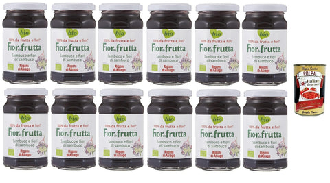 Rigoni di Asiago Fiordifrutta sambuco e fiori di sambuco Holunder und Holunderblüten 250 gr italienisch Original