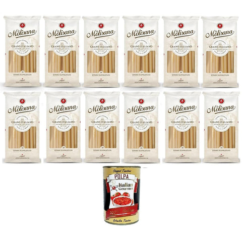 La Molisana Zitoni Napoletani N. 10 Pasta Lenta Lavorazione Teigwaren aus Hartweizengrieß Bronze Zeichnung 12x 500 g italienisch Original