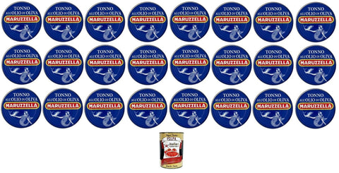 Maruzzella Tonno in olio d'oliva Thunfisch in Olivenöl 24 x 200 gr Koch- & Backzutaten italienisch Original