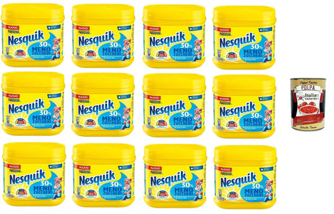 Italian Gourmet Koch- & Backzutaten Preparato Solubile per Bevanda con Cacao Magro, -30% di Zuccheri Lösliche Zubereitung für Getränke mit fettarmem Kakao, -30% Zucker 12x 350g + Italian Gourmet polpa 400g