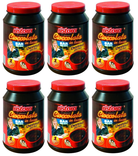 Ristora Cioccolata in Tazza Schokolade in der Tasse Zubereitung für Dicke Schokolade Glutenfrei 1 Kg italienisch Original