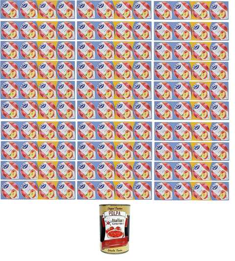 Italian Gourmet Konfitüren Hero Confettura Astuccio Poker Pesca Jam Poker Peach Karton – 30 Packungen à 4 x 25 g+ Italian Gourmet polpa 400g 8032804040014