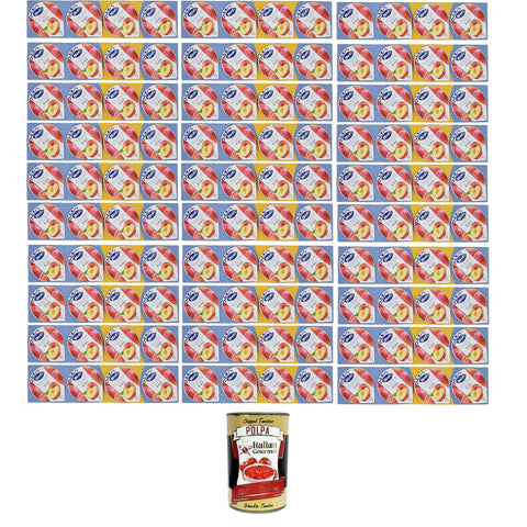 Hero Confettura Astuccio Poker Pesca Jam Poker Peach Karton – 30 Packungen à 4 x 25 g Konfitüren italienisch Original