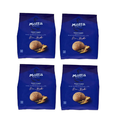 Italian Gourmet Konfitüren MHD 18/09/2025 Motta Il Mottino Inspiriert von Brot, Butter und Marmelade 4x 270gr 8032804040014