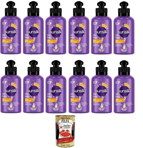 Sunsilk Perfect Smooth Detangling Cream Creme für langanhaltend glattes Haar ohne Ausspülen 200 ml 12x italienisch Original Pastasauce + gratis polpa 400 g