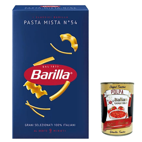 Barilla Pasta Pasta mista Nr. 54, 100% italienisch Nudeln 500 g pack Kurze Pasta Original