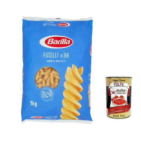 Pasta Fusilli Nr. 98 italienisch Nudeln 1 kg pack Kurze Pasta Original