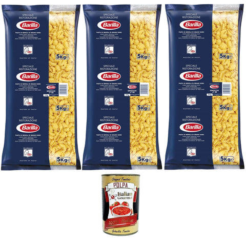 Barilla Gnocchi N°85 Speciale Ristorazione Barilla Gnocchi N°85 Catering Spezial 3x5 kg Kurze Pasta italienisch Original