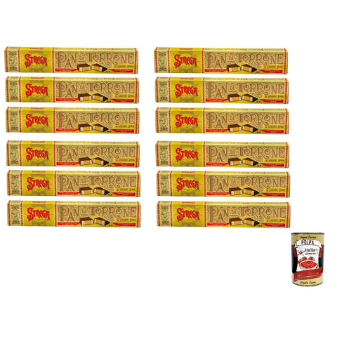 Strega Alberti PAN DI TORRONE STREGA NOUGAT BROT 150 G Lebensmittel mit Schokoladenüberzug italienisch Original