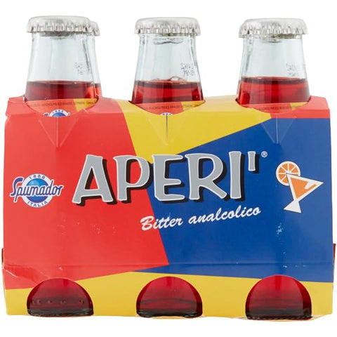 Aperi' alkoholfreier roter Bitter 100 ml Liköre italienisch Original
