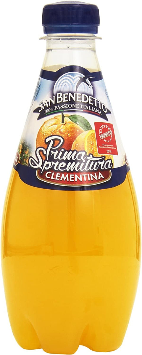 San Benedetto Aranciata Clementina PET Flasche clementine Orange limonade 40 cl 12x italienisch Original