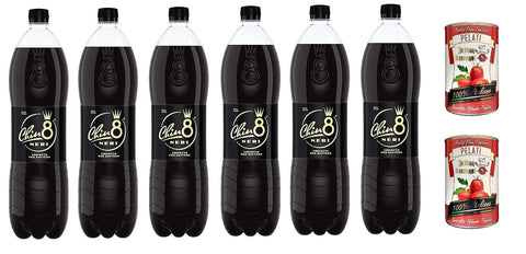 Neri Chinotto PET Flasche Chin8 Klassisch Italien Bitterorange Limonade 6x1,5l Original italienisch Getränk