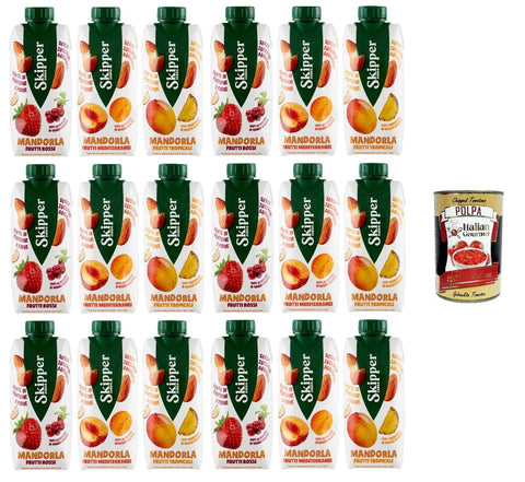 Italian Gourmet Mandel Zuegg Skipper Mandel Testpaket 6x Mandel Rote Früchte 330 ml 6x Mandel Mediterrane Früchte 330 ml 6x Mandel Tropische Früchte 330 ml 80823186
