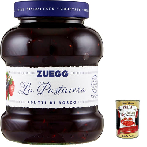 Zuegg La Pasticceria Frutti di bosco, Marmelade Beeren Konfitüre Brotaufstriche Italien 700 g italienisch Original